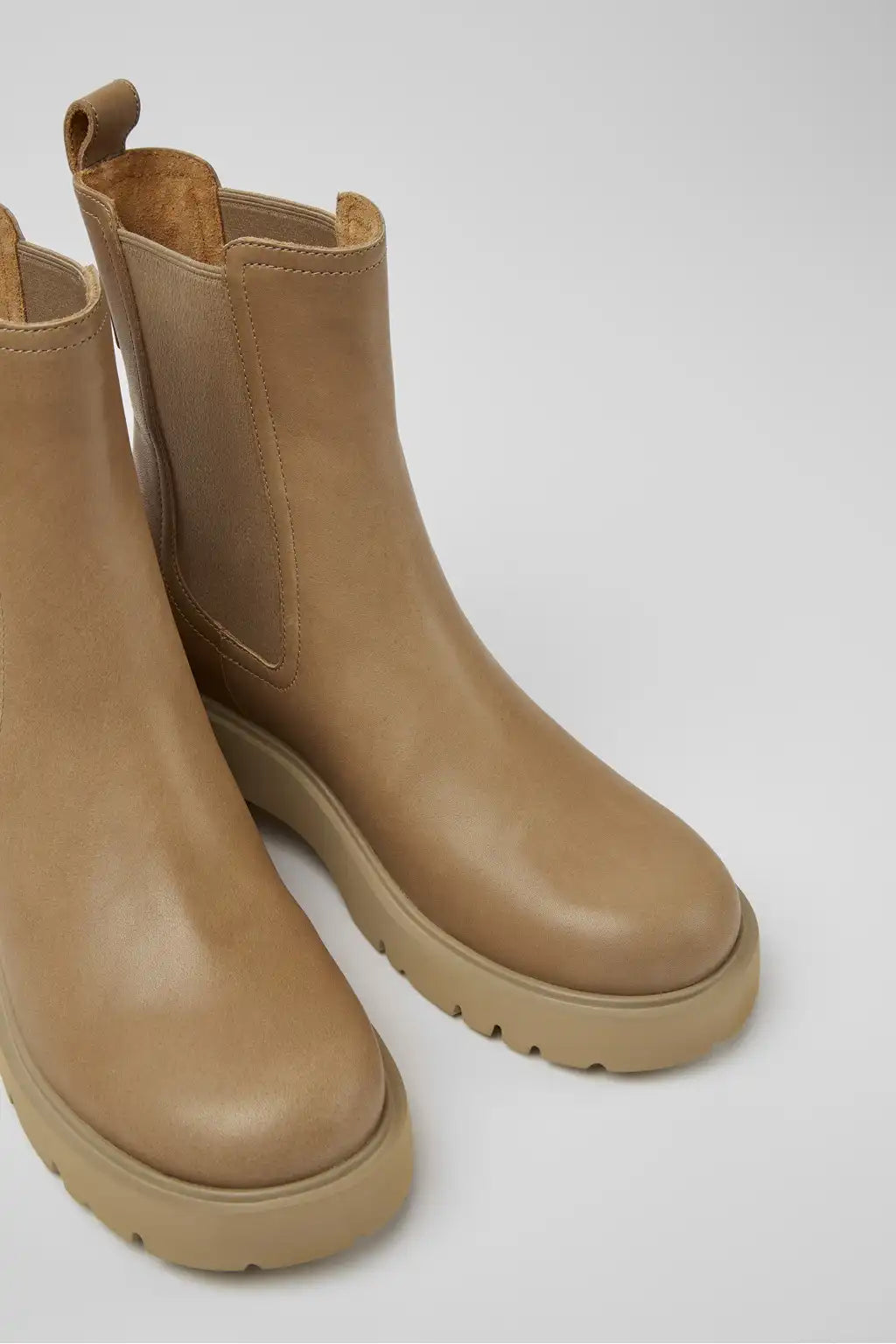 Milah Black leather boots for women