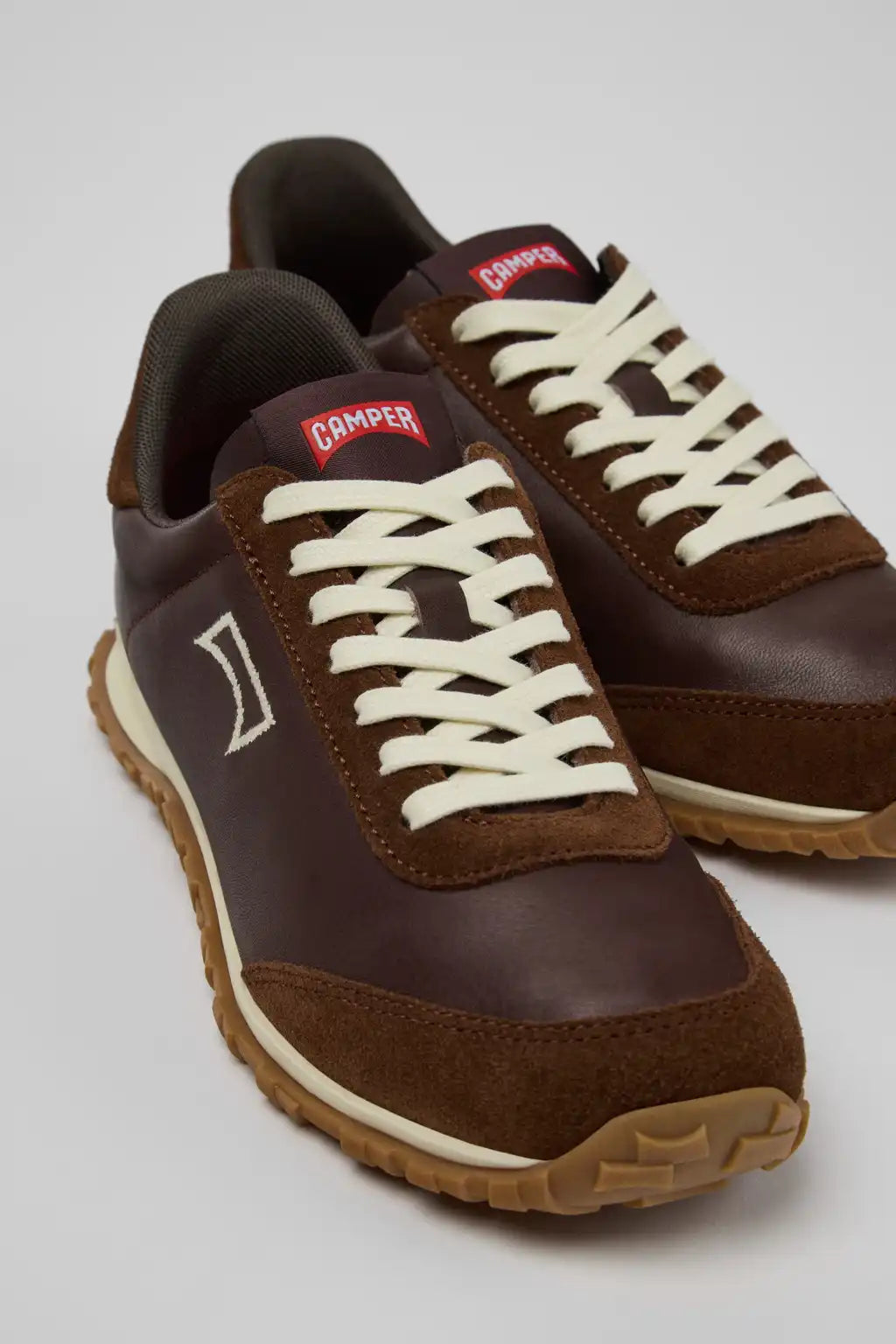 Drift Walk Green Suede and Leather Sneakers for Women.