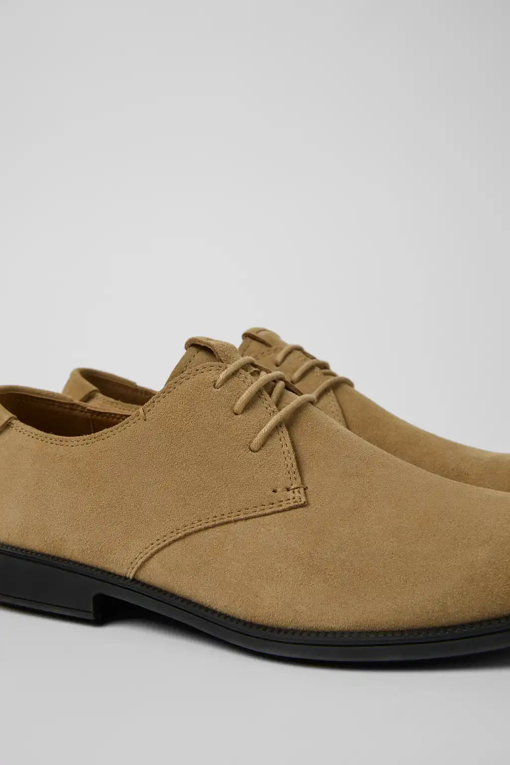 Mil 1913 Brown Suede Leather Shoes for Men.