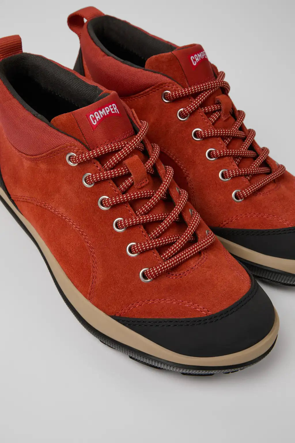 Peu Pista GM GORE-TEX Gray Suede and Textile Shoes for Men.