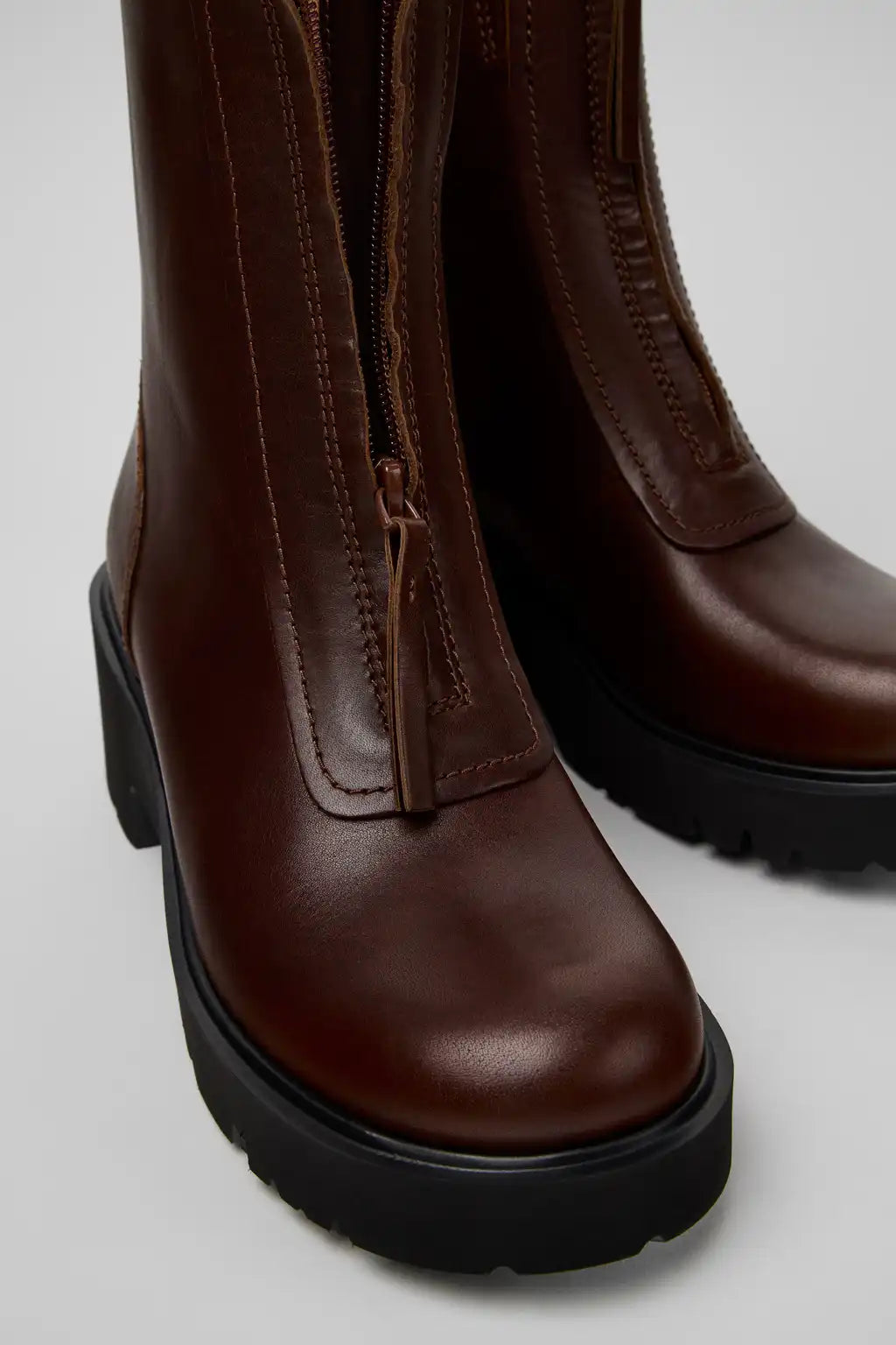 Milah Green Nubuck Ankle Boots for Women.