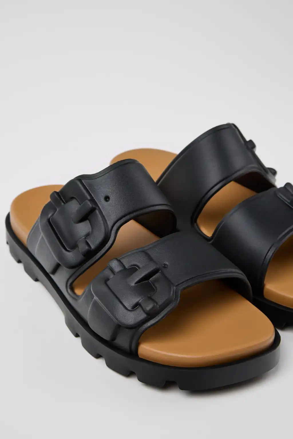 Brutus Sandal Brown Synthetic Sandals for Men.