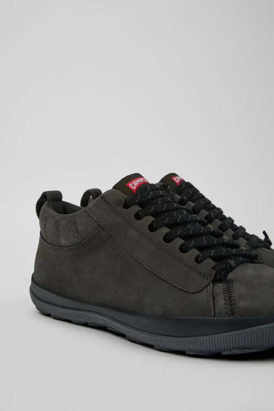 Peu Pista GM GORE-TEX Gray Nubuck Ankle Boots for Men.