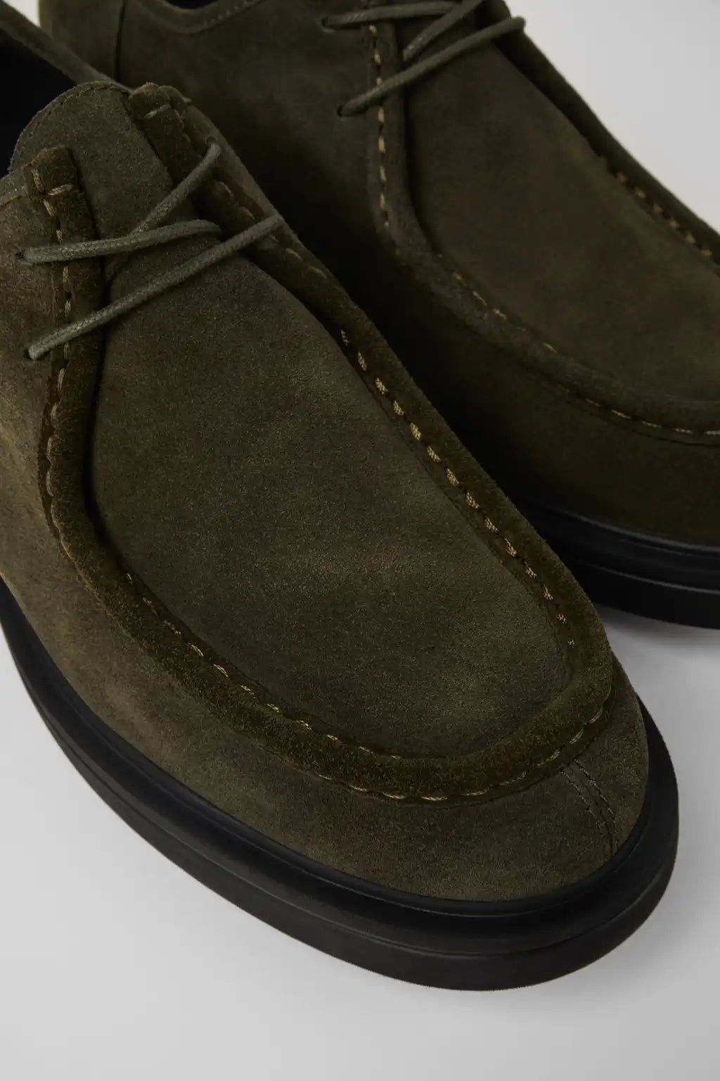 Norman Black Leather Shoes for Men.