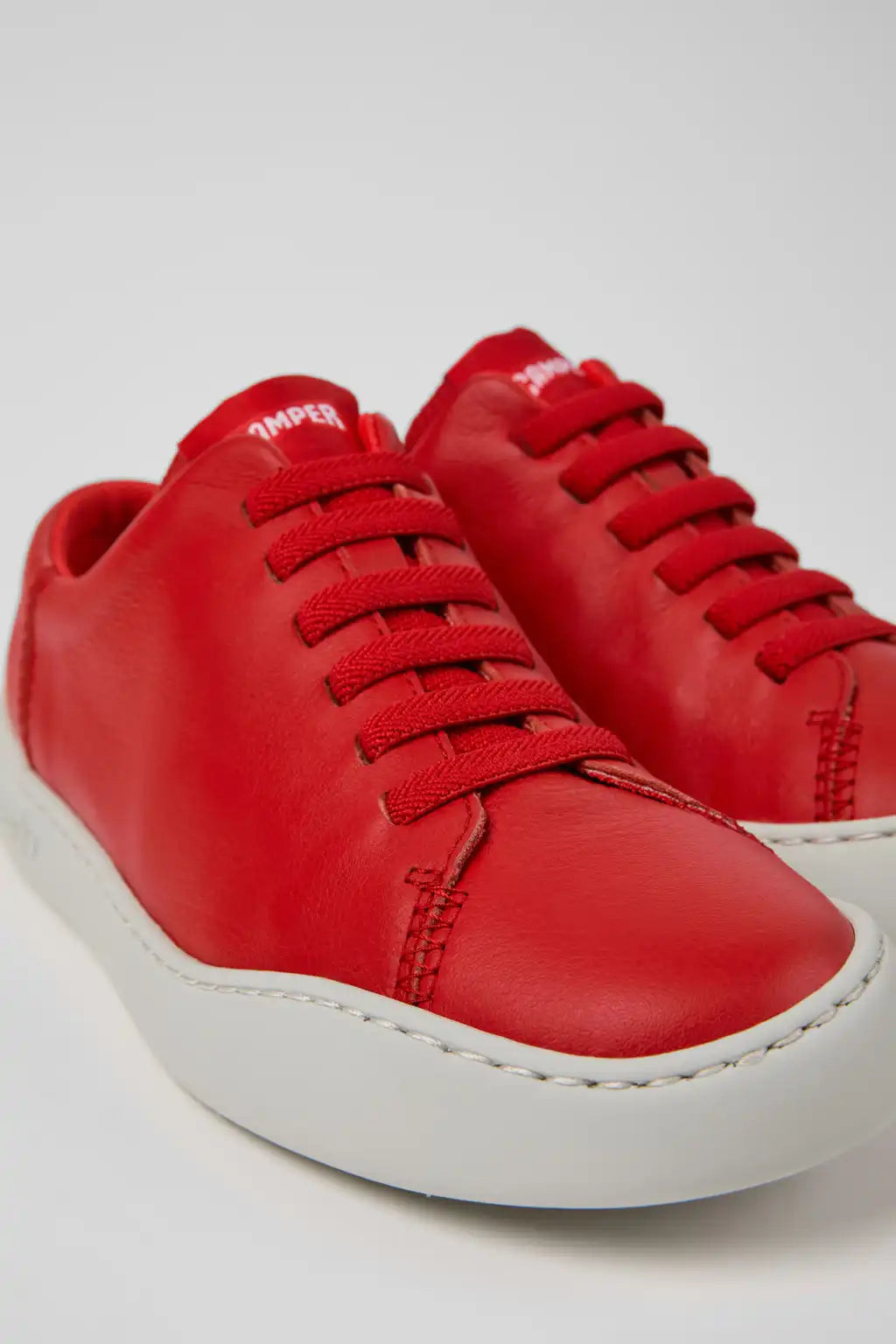 Peu Touring Beige Nubuck Sneakers for Women.