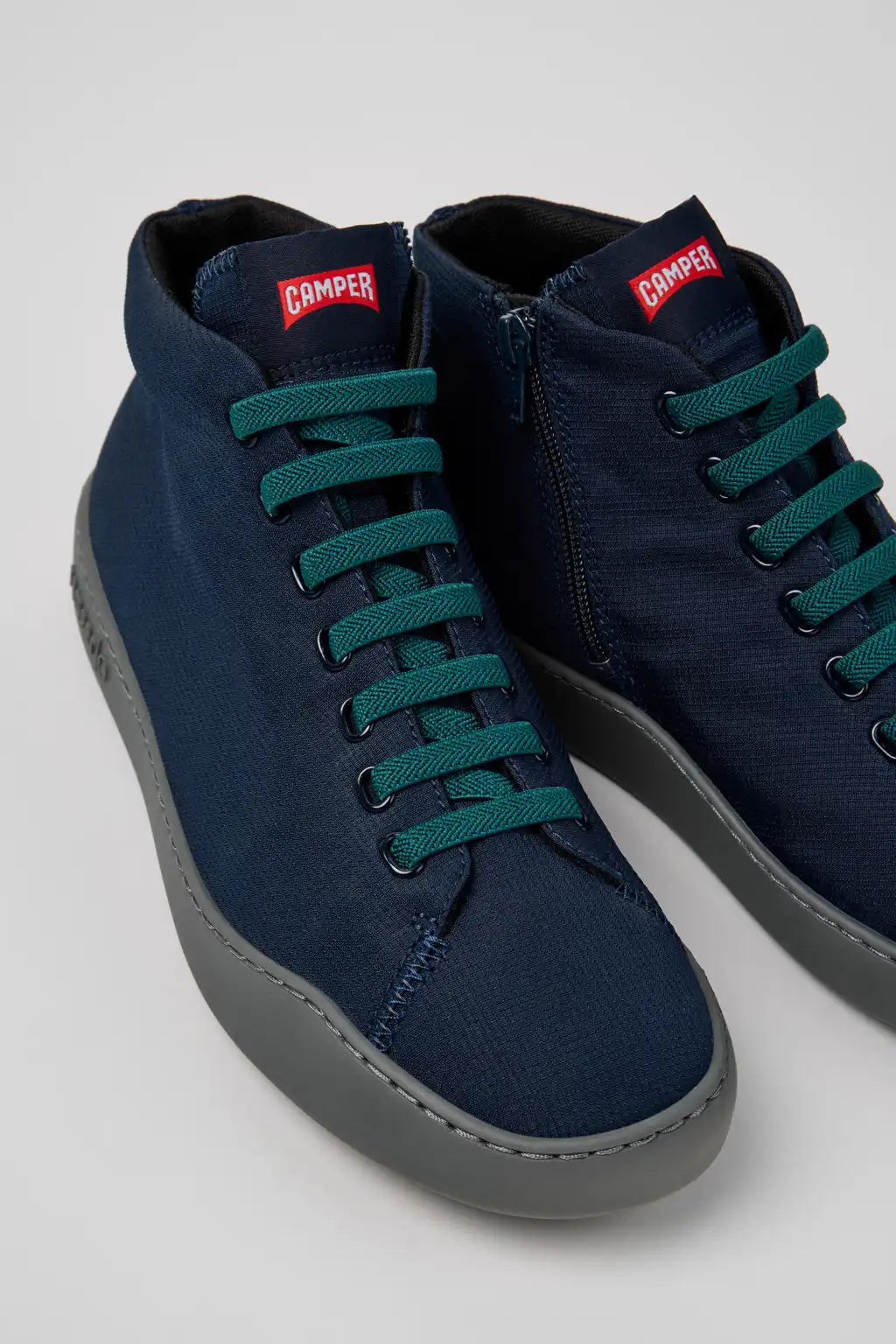 Peu Touring Burgundy Textile Sneakers for Men.