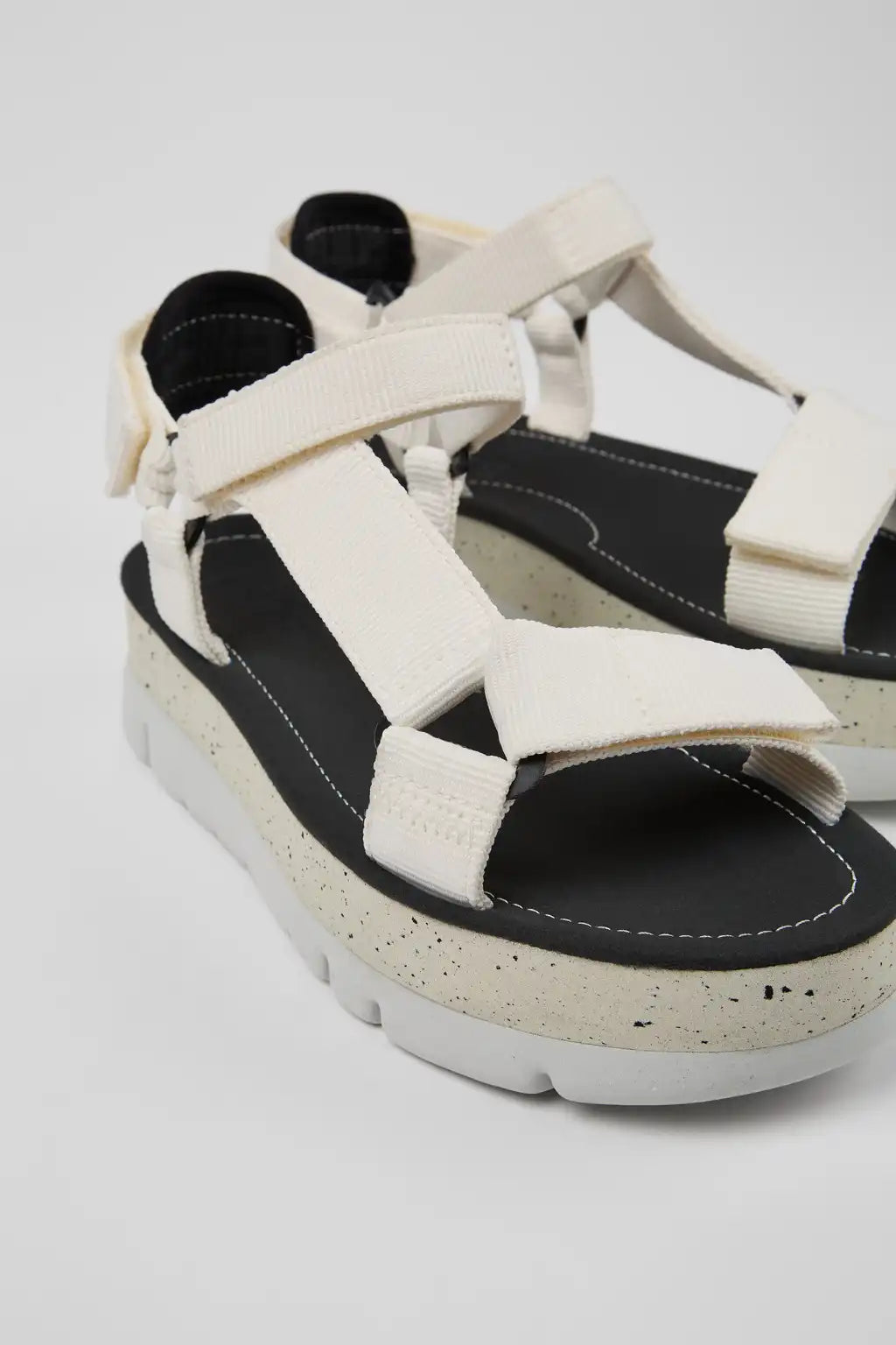Twins Multicolored Textile Sandal for Women