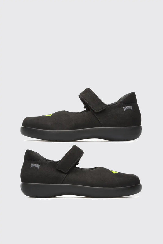 Twins Black SMART CASUAL SHOES for Kids