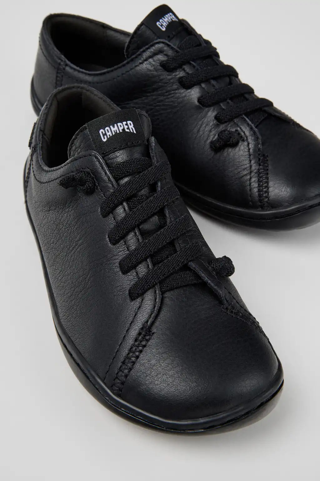 Peu Blue Leather Shoes for kids.