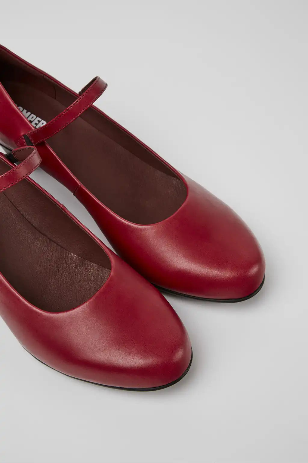 Helena Black Leather Shoes for Women.