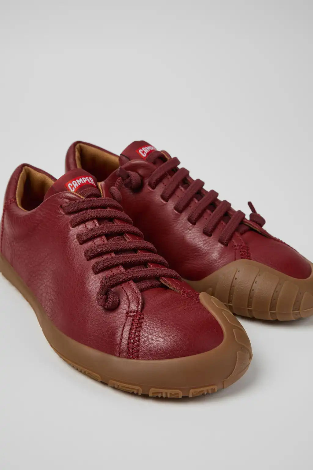 Peu Path+ Black Leather Sneakers for Women.
