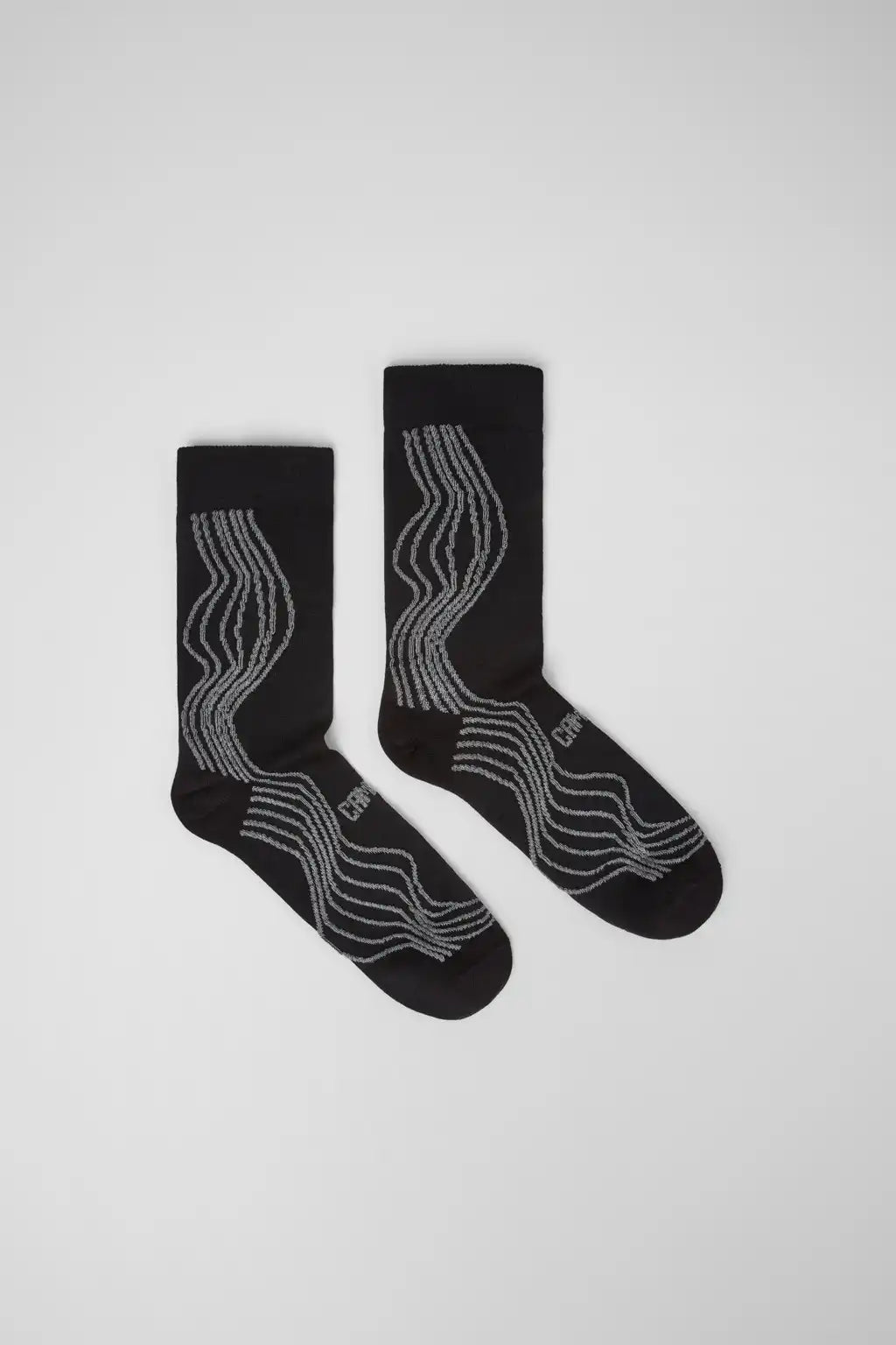 Socks Beige-yellow organic cotton socks.