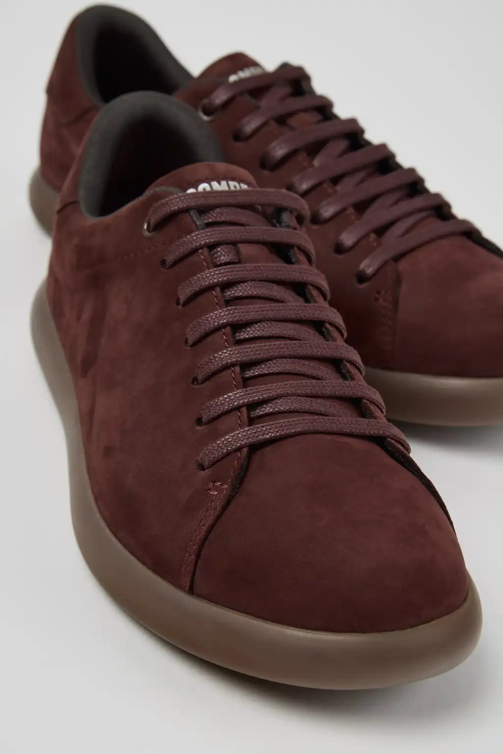 Pelotas Soller Brown Leather Sneakers for Men.