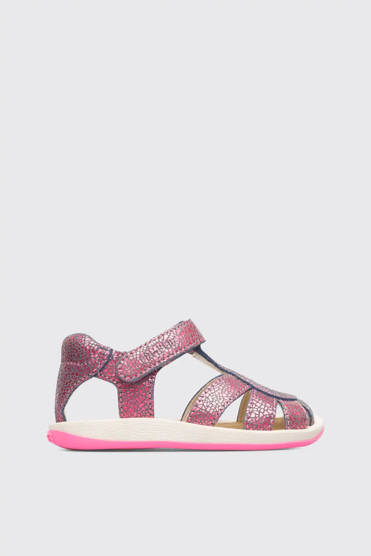Bicho Pink Nubuck Sandal