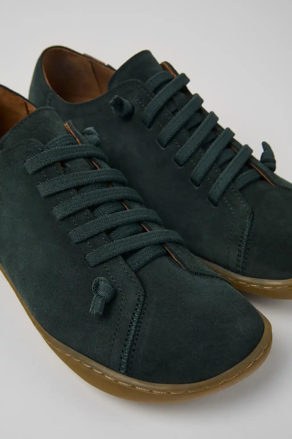 Peu Brown Leather Shoes for Women.