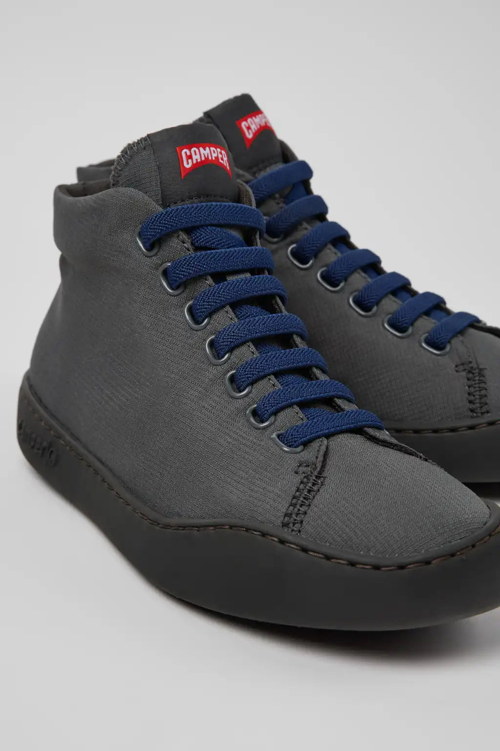 Peu Touring Black Textile Sneakers for Women.