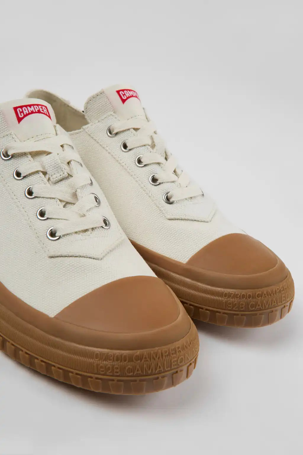 Camaleon Green and blue recycled cotton sneakers for men