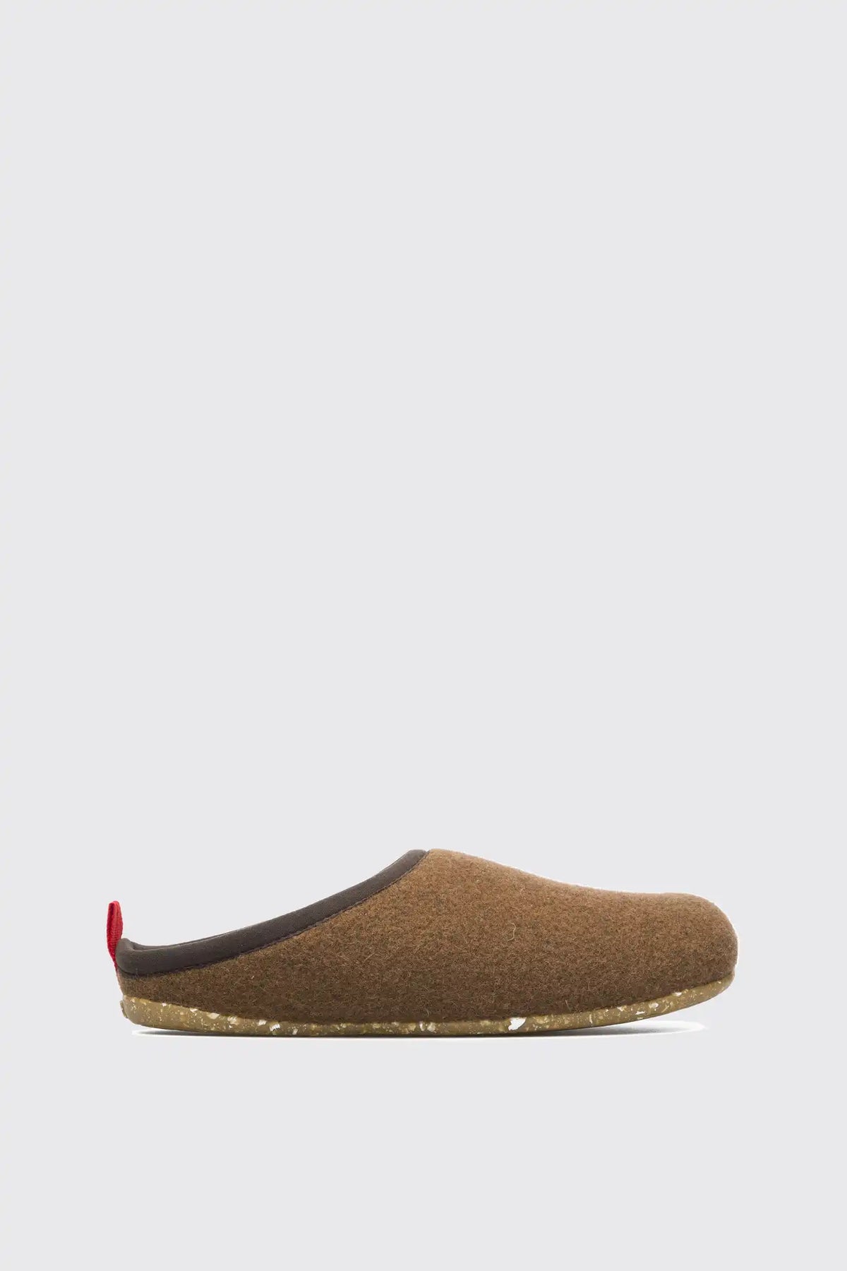 Wabi Gray Textile Slippers for Women.