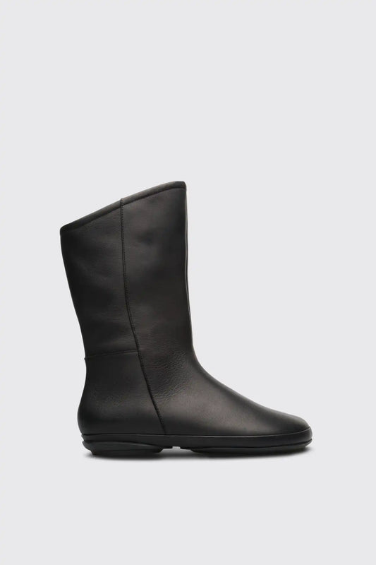 Right Black mid boot for women