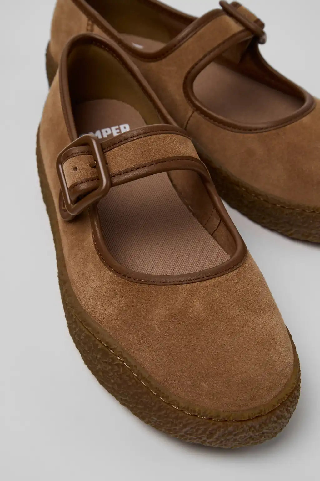 Peu Terreno Burgundy Nubuck and Leather Sneakers for Women.