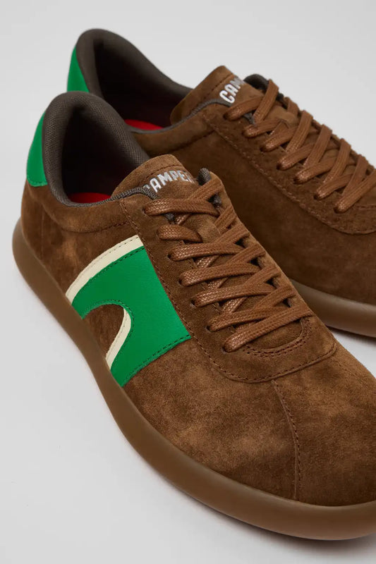 Pelotas Soller Multicolor Nubuck and Leather Sneakers for Men.