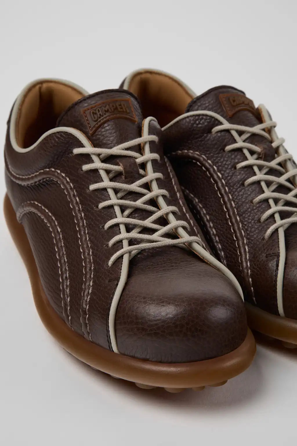 Pelotas Black Leather Shoes for Women.