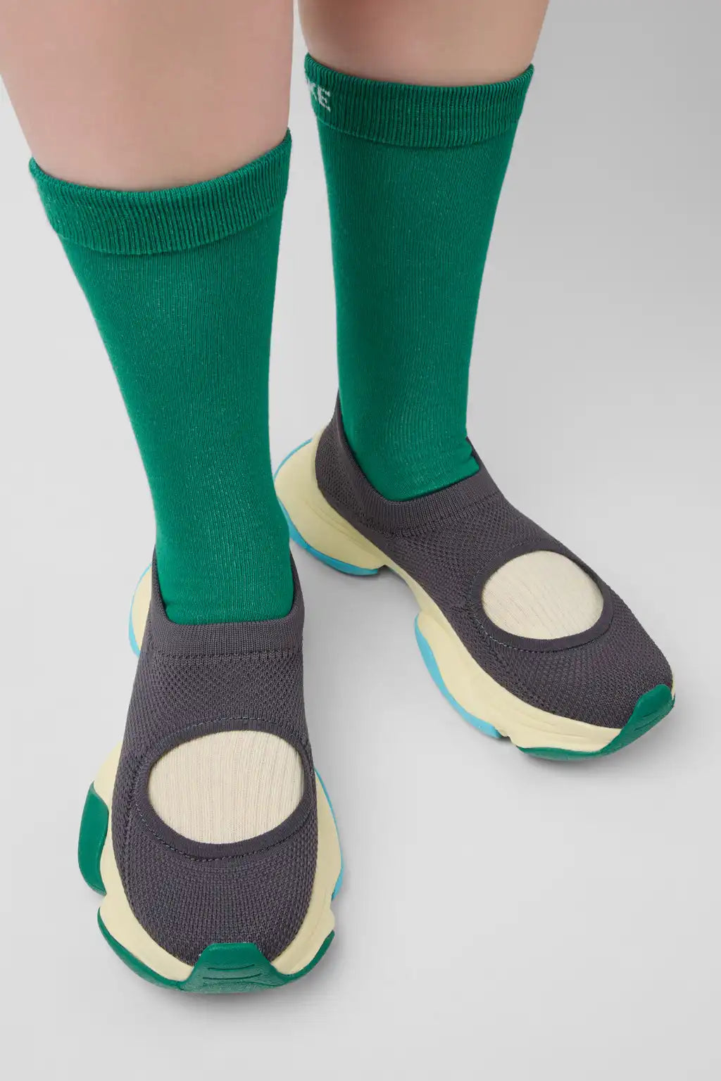 Camper x ISSEY MIYAKE - Karst Finch Beige Recycled PET Engineered Materials Sneakers for Women.