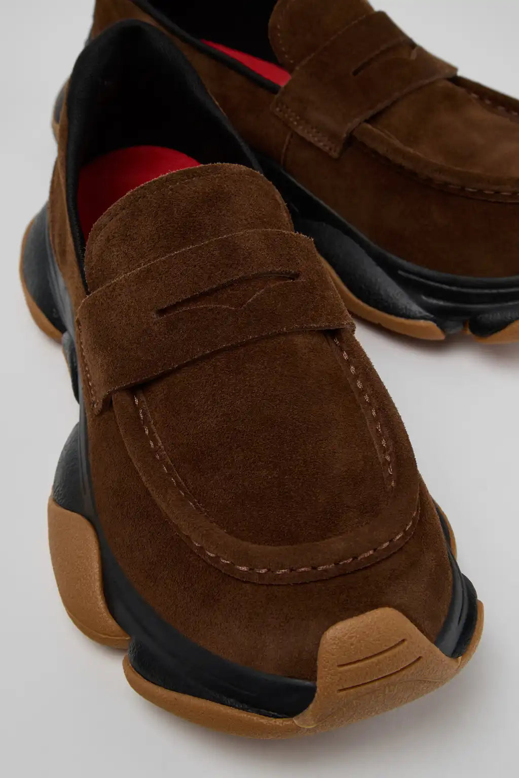 Karst 2 Gray Suede Moccasins for Men.