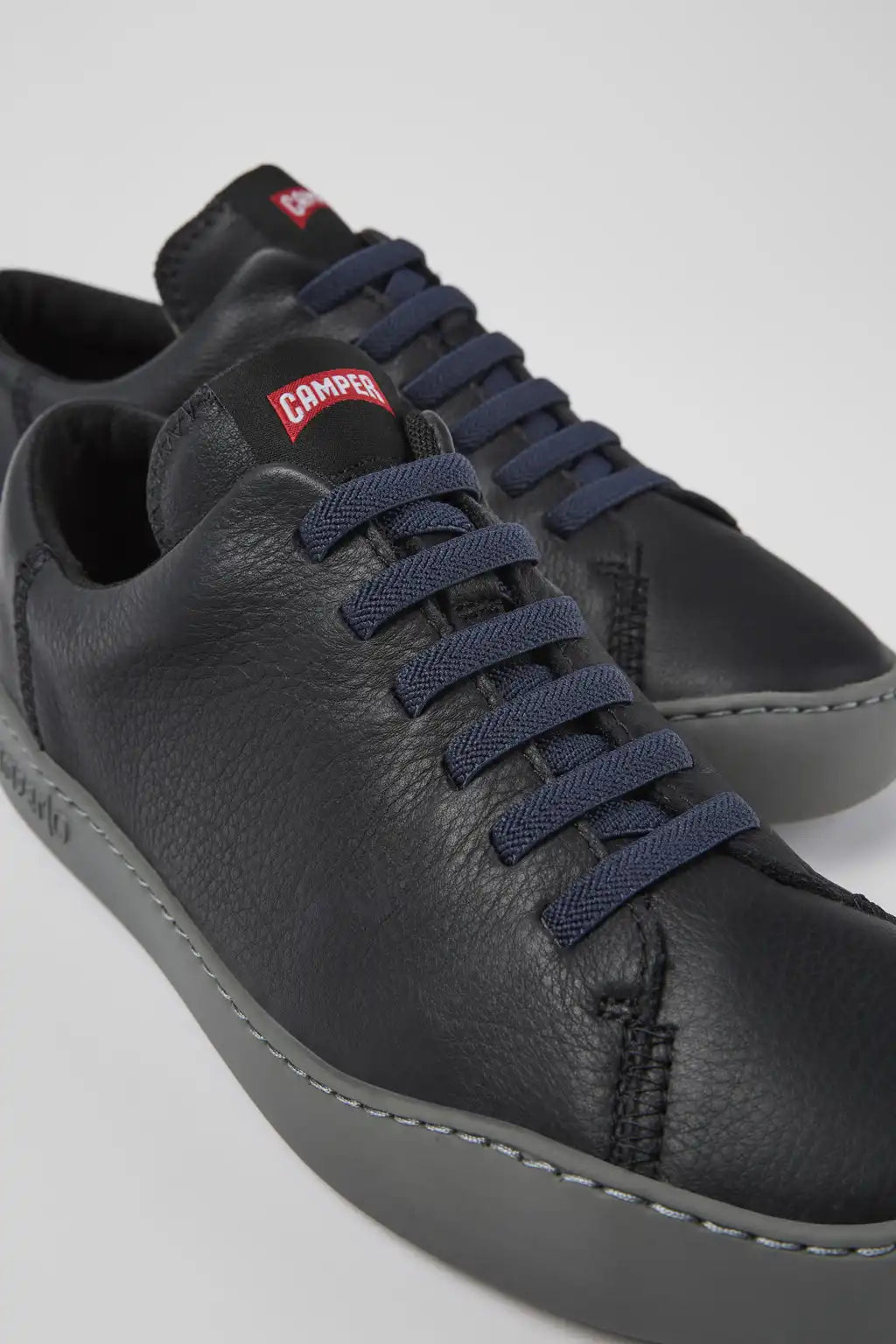 Peu Touring Red Leather Sneakers for Men.