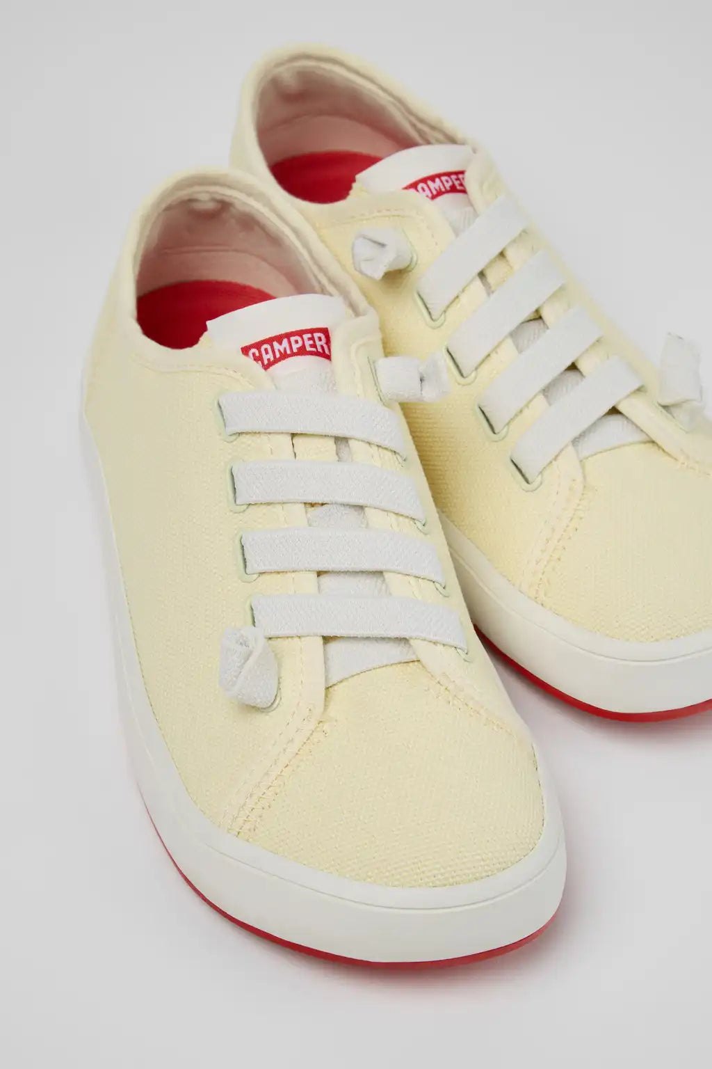 Peu Rambla II Gray Textile Sneakers for Women.