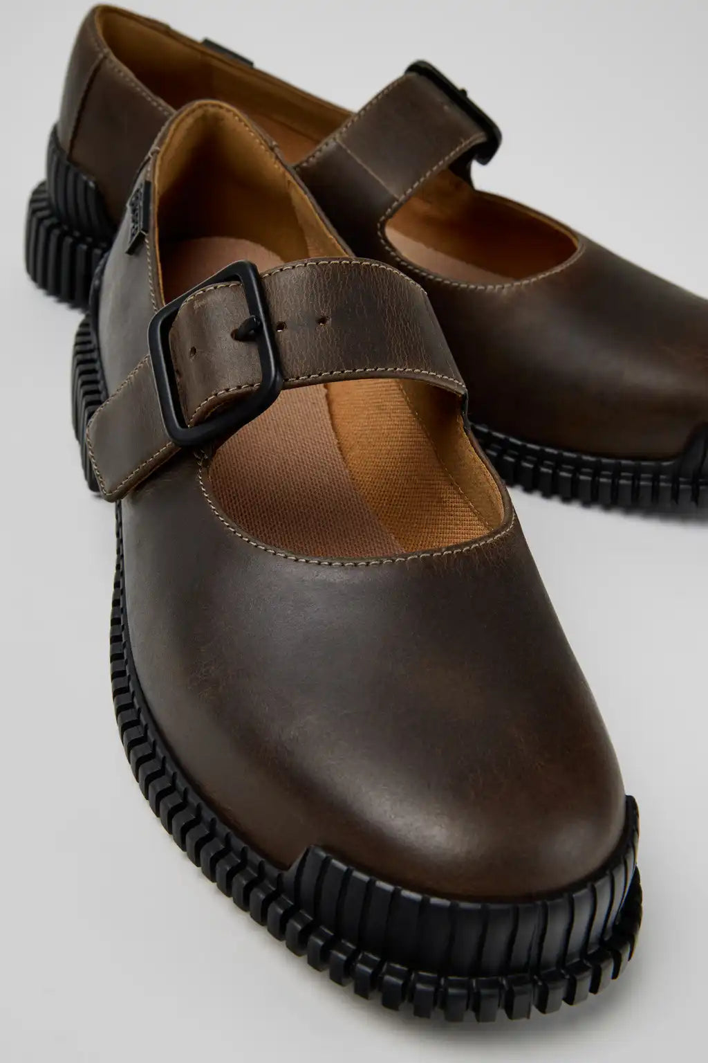 Pix Beige Nubuck Shoes for Women.