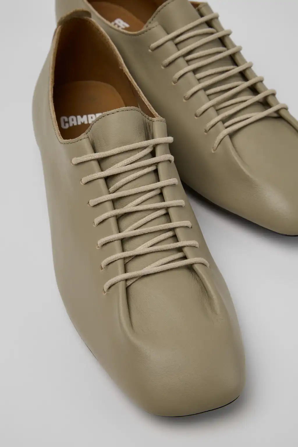 Casi Myra Brown Nubuck Shoes for Women.
