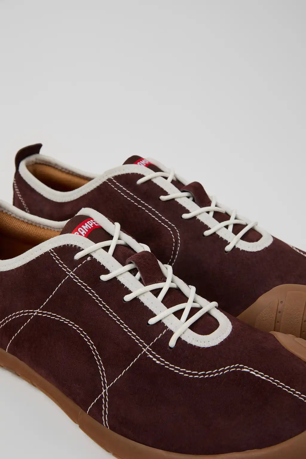 Peu Path Blue Nubuck Sneakers for Men.