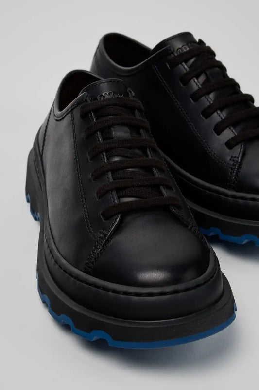 Brutus+ Black Leather Shoes for Women.
