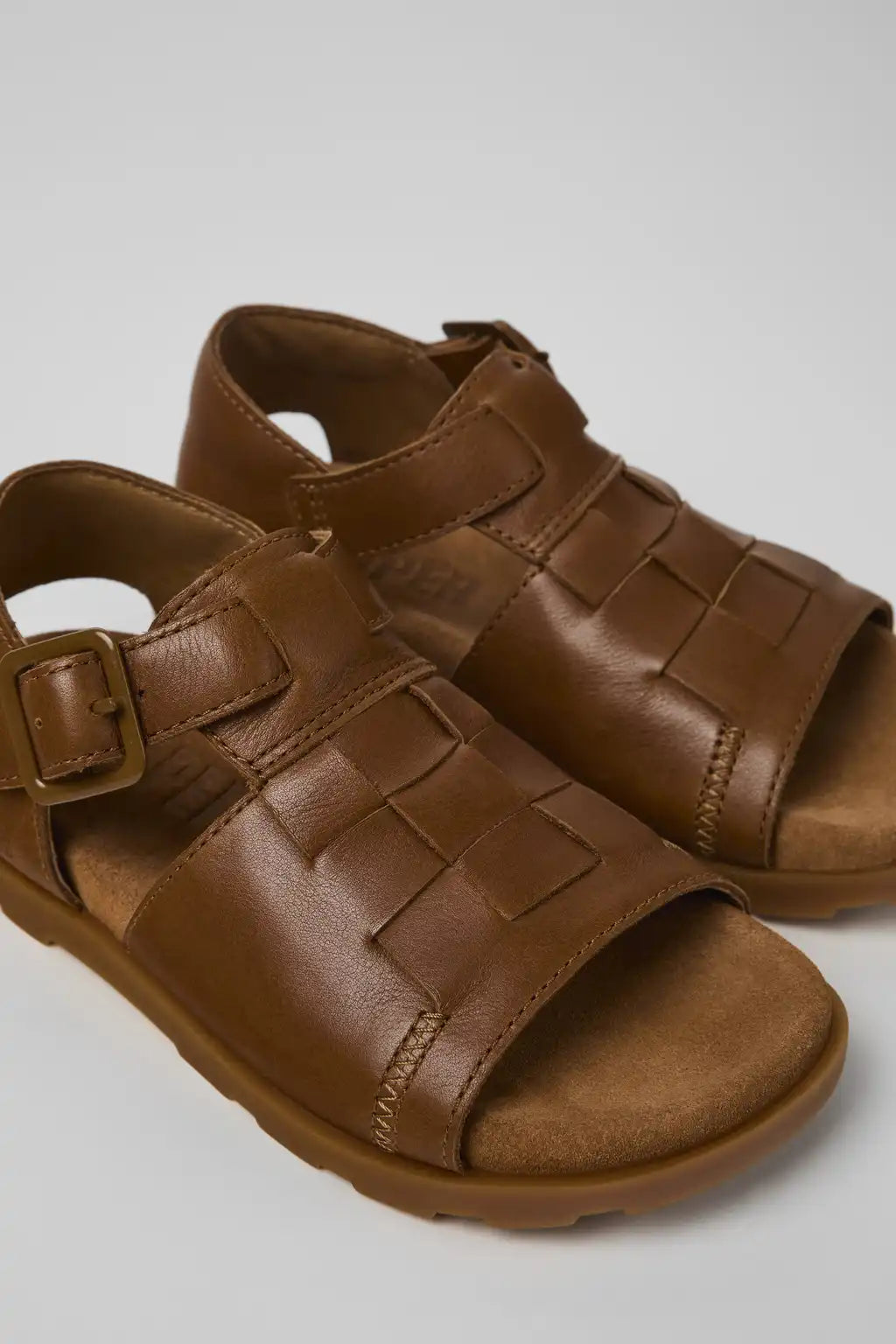 Brutus Sandal Green Leather Sandal