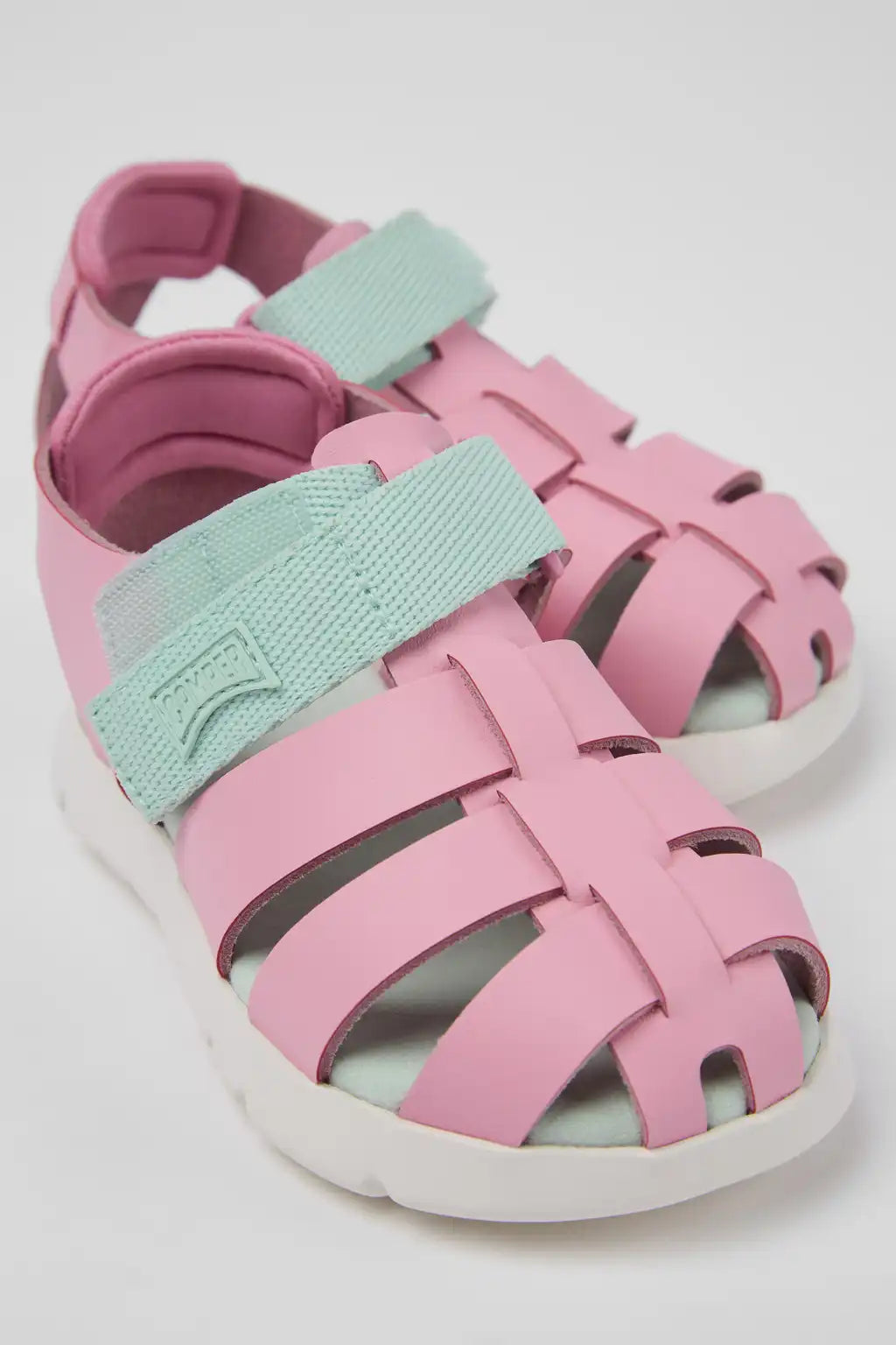 Oruga Brown leather sandals