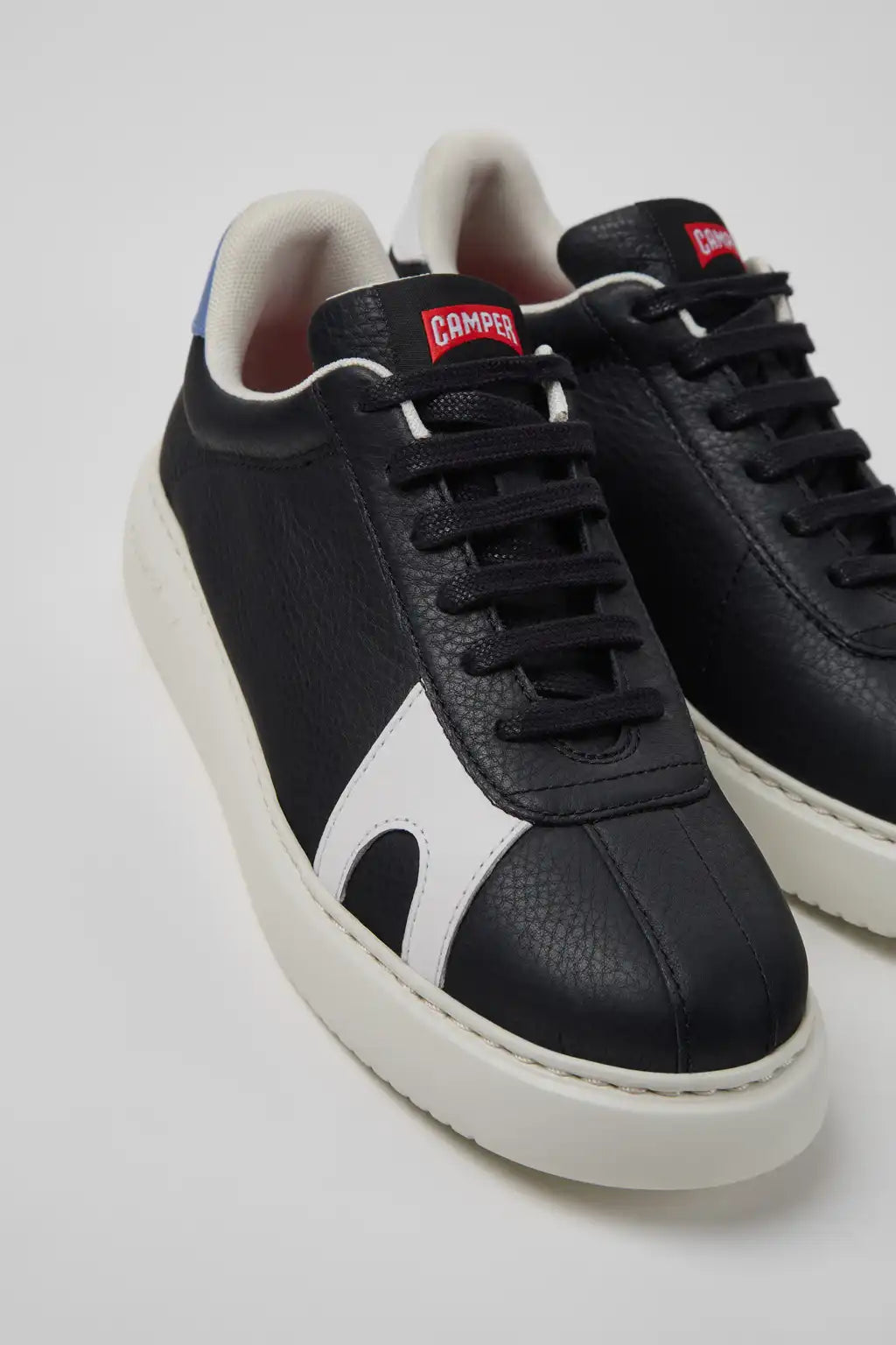 Twins Multicolor Non-Dyed Leather Sneakers for Women.