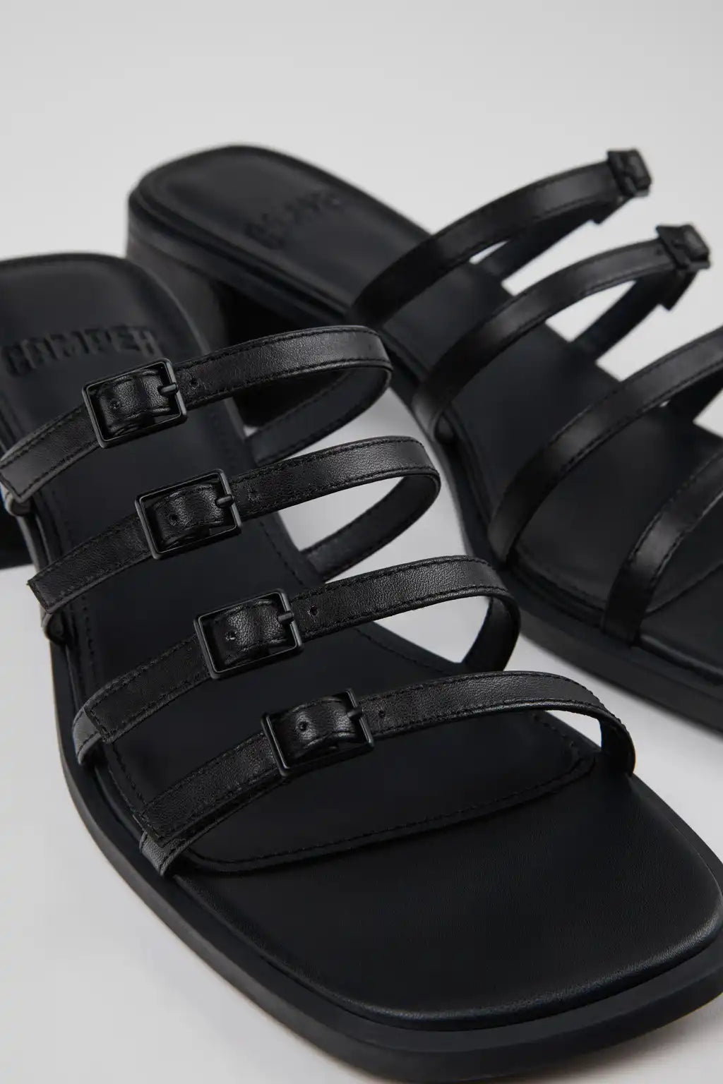 Twins Multicolor Leather Sandals for Women.