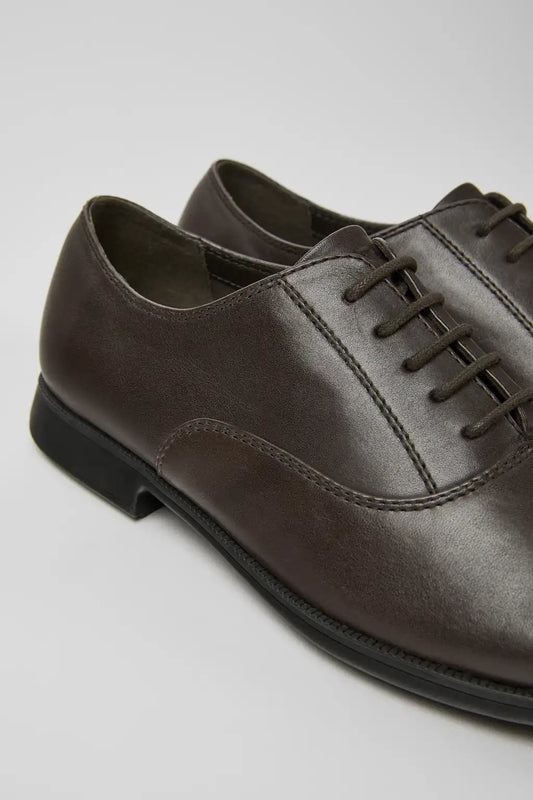 Mil Brown leather shoes for women