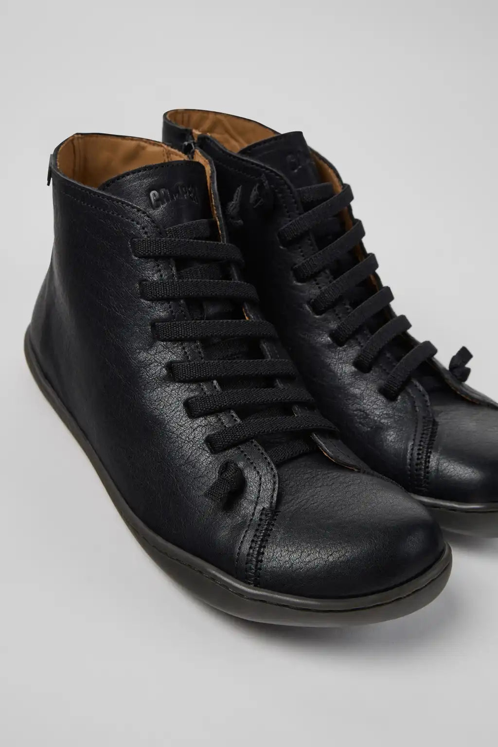 Peu Brown Nubuck Ankle Boots for Men.