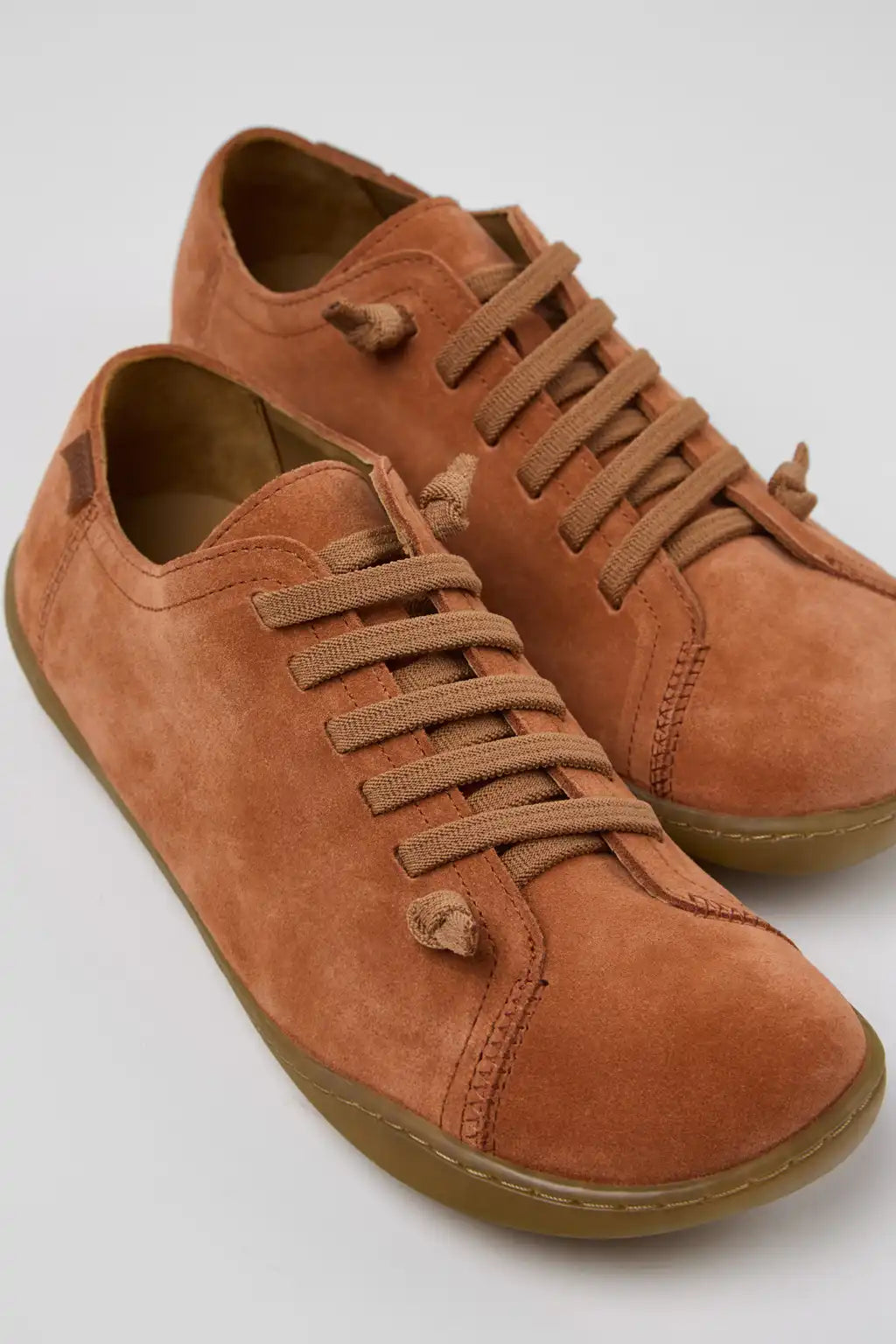Peu Brown Leather Shoes for Women.