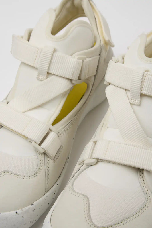 Peu Stadium White semi-open sneakers for men
