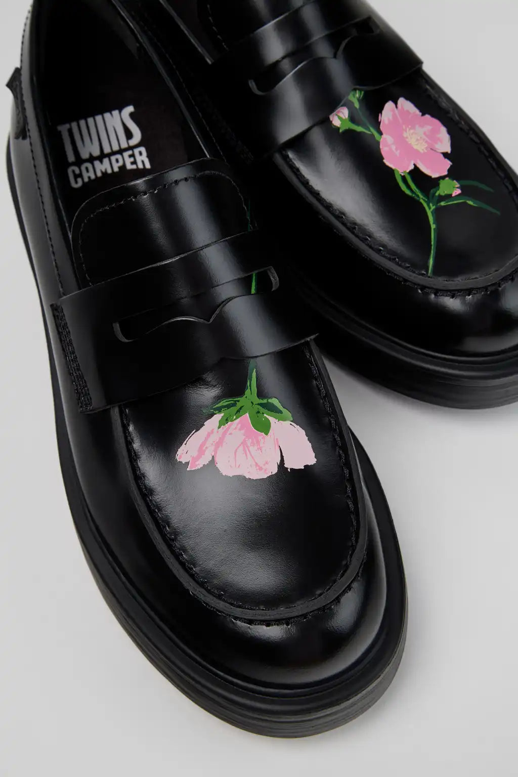 Dean Burgundy Leather Shoes for Women.