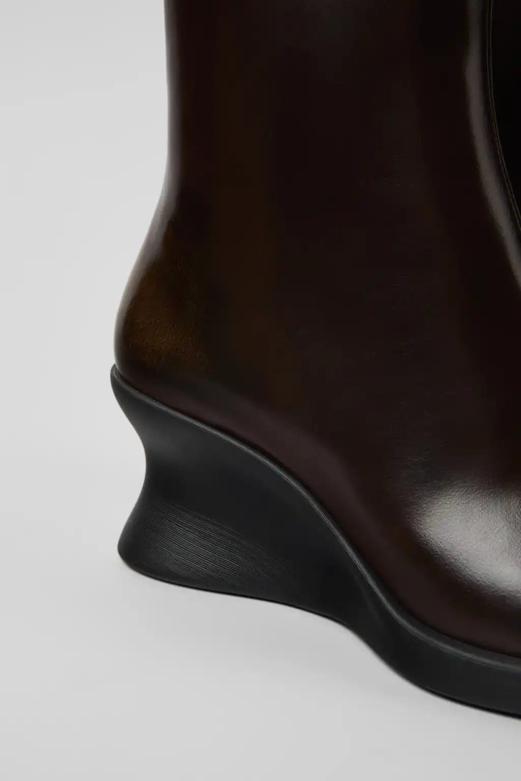 Louise Brown Leather Ankle Boots for Women.
