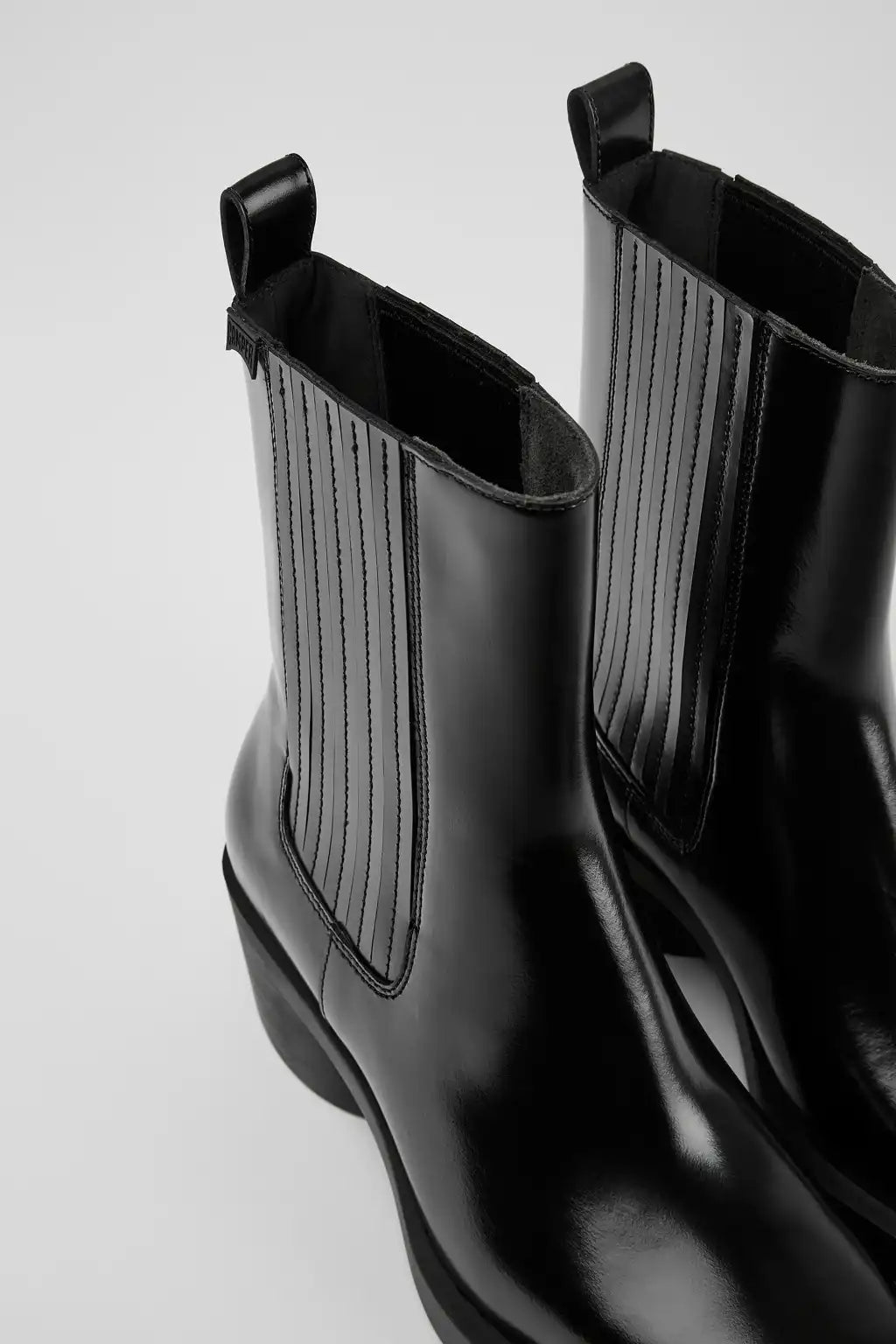 Bonnie Red leather boots for women