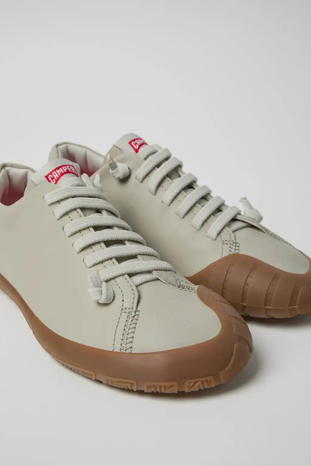 Peu Path+ Black Leather Sneakers for Women.