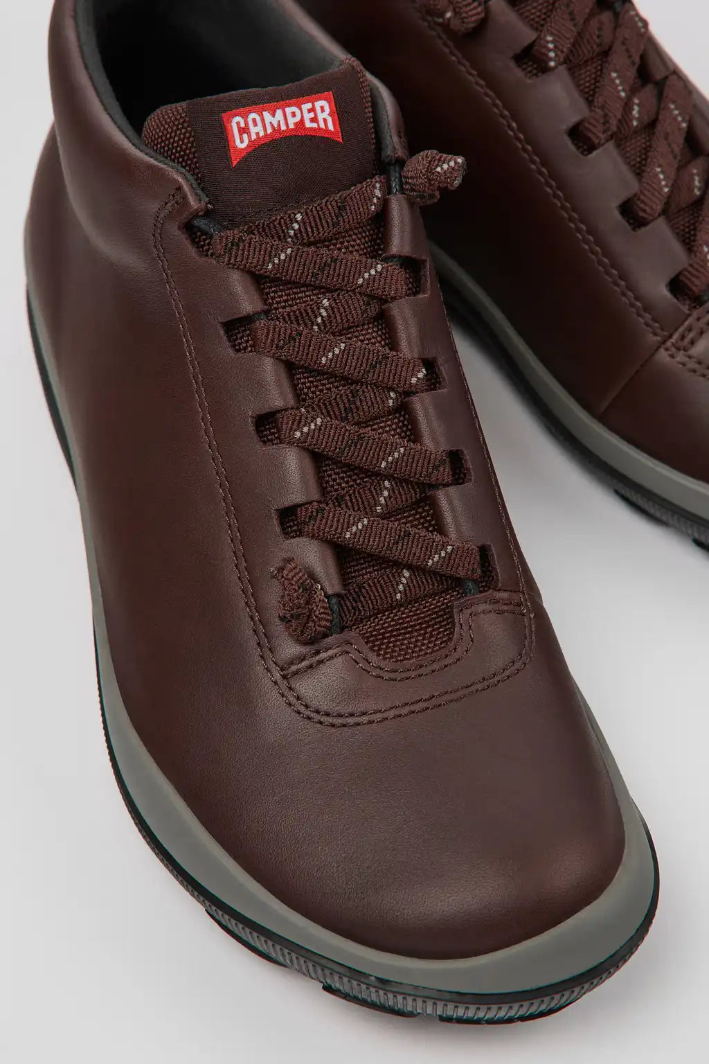 Peu Pista GORE-TEX Gray Nubuck and Textile Ankle Boots for Women