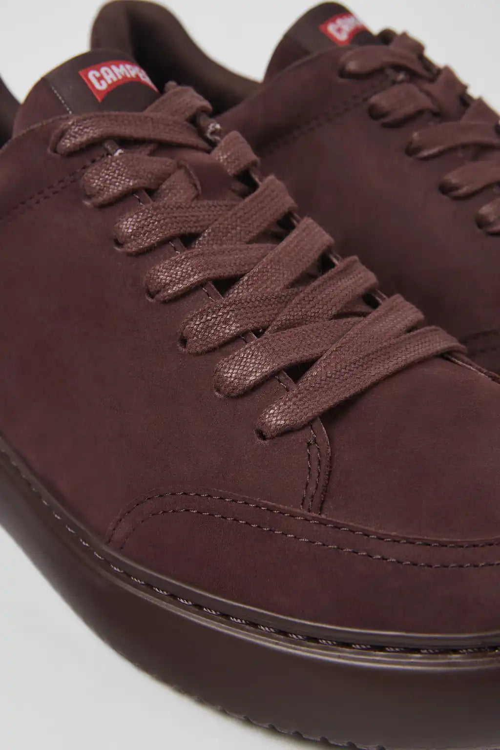 Runner K21 Brown Suede Sneakers for Men.