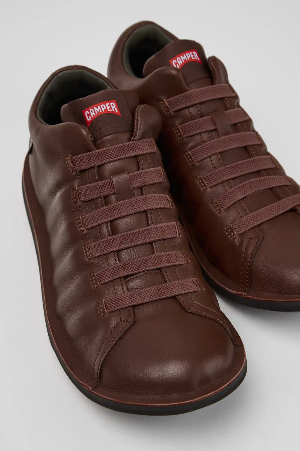 Beetle Black Leather Ankle Boots for Men.