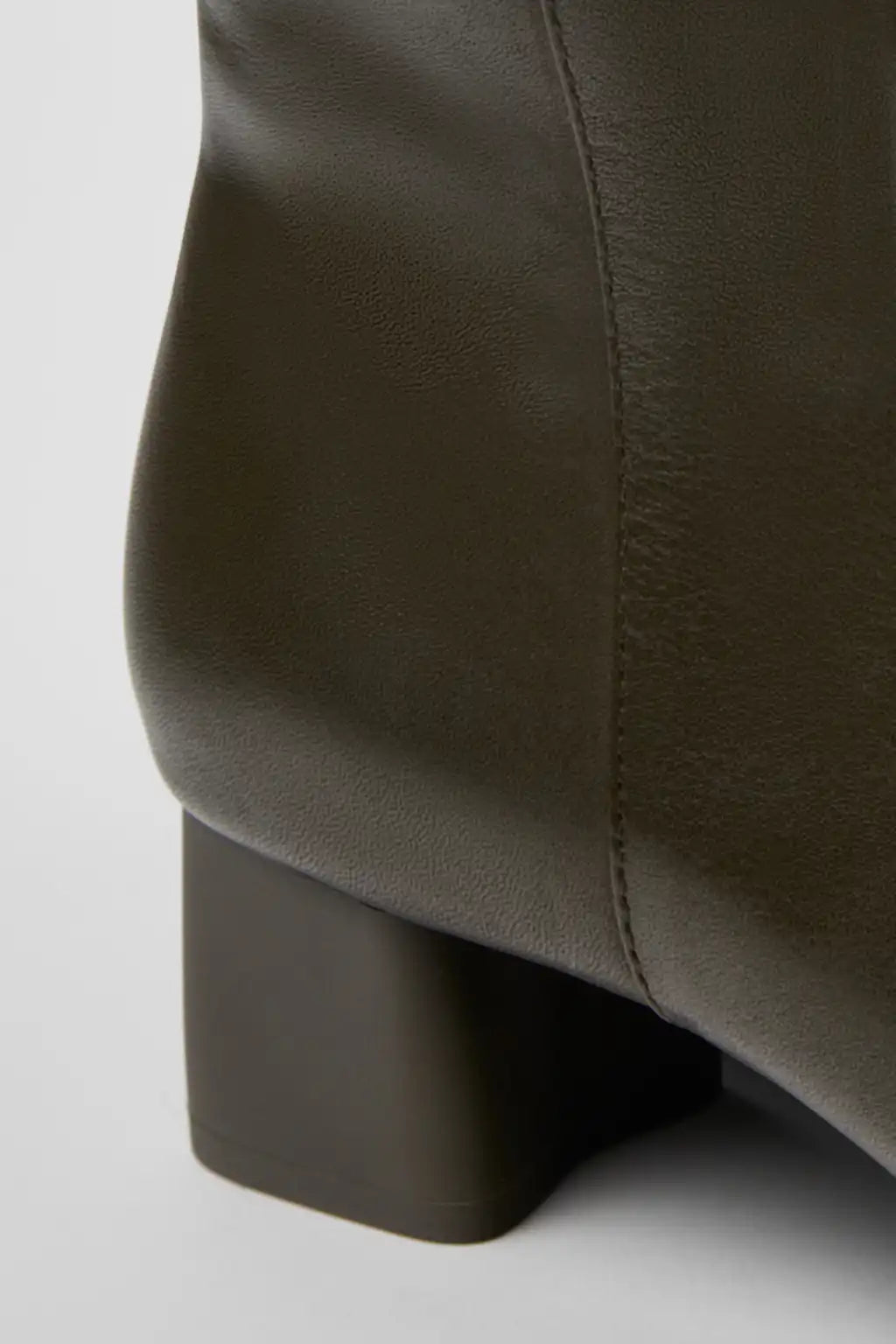 Katie Black Leather Ankle Boots for Women.